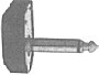 KSMW 63 Winkelstecker 6 3mm Mono.Plastik