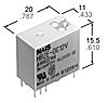 HB1 12V Miniaturrelais 12 V DC monostabil