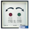 ISE96FS2 Drehfeld-Richtungs-Anzeiger mit Relaiskontakt 50-60 Hz 400 V