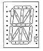 PSA08-11SRWA 16-Segment-Display hyper-rot 640 nm ucd min 8000 typ 18000/10 mA