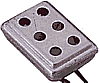 MC-41 Keramik Mikrofonkapsel 10 mV 21x7x15 mm 0-40°C