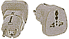 921.000 (RoHS) Reiseadapter 16 A Steckerseite 4.8 mm Schutzkontakt-CEE 7 Deutschland+F/B/PL//CZ//SK