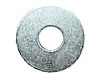 601550 (RoHS) Unterlegscheibe Eisen Loch-Ø 10 mm DxL 28 x 1.0 mm chrom