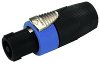 NL-4FX Speakon-Stecker 4-Pol-Schraubanschluß für Litze bis 6qmm Kabeldurchmesser 6-14mm