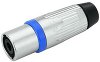 NLT-4MX Speakon-Stecker Metallgehäuse 4-Pol-Schraubanschluß für Litze bis 6qmm Kabeldurchmesser