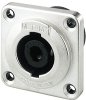 NLT-4MP Speakon-Einbaustecker 4-polig mit Metallblende