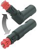 ZS 890 Sicherheits-Universalstecker Gehäuse abwinkelbar mit Sicherung