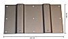 VESA ADAPTER 100X200 VESA ADAPTER Farbe silber