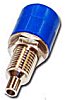 RC-12 BL (RoHS) Telefon-Buchse 4 mm blau