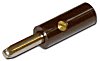 RA-15 SW (RoHS) Bananenstecker 4 mm schwarz