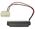 FA2535 (RoHS)HDD Adapter 2.5" auf 3.5" + Power Anschluss einer 2.5" Notebook-Festplatte