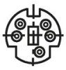 DIO-SM 05 (RoHS) Mini-DIN-Stecker 5 pol.