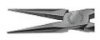 3-943-12 BERNSTEIN Spitzzange BLACKline Greifflächen mit Hieb schlankes Modell mit langen Backen