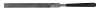 5-261 BERNSTEIN Kontaktfeile mit feinem Hieb flach-stumpf Länge 150 mm Gewicht 9 g