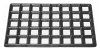 9-334 BERNSTEIN Vollgummi-Gittermatte Größe I Maße 610 x 370 x 20 mm in ableitfähiger