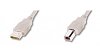 USB2 0ASBS USB-A-B Anschlußkabel 2m USB-A Stecker auf USB-B Stecker grau USB 2.0