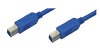 USB 3.0 BB 1M (RoHS) USB 3.0 Anschlußkabel Länge 1 m Farbe blau USB-B Stecker auf USB-B Stecker