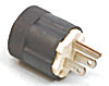 76110.15.125 Netzstecker USA Canada 3polig 15 A 125 V Farbe schwarz NEMA 5-15P