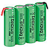 4/2100 NIMH AALZ Akku-Pack 4.8 V 2100 mAh NIMH Mignon AA mit Lötfahnen (Z) ready to use schnellladefähig