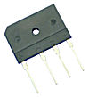 GBJ2508F Diode Rectifier Bridge Single 800 V 25 A LxBxH 30 x 4.6 x 20 mm