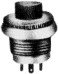CP 018 ROT Drucktaster 1x um rot 125 V 3 A Einbaumaß 12 mm Mindestabnahme 10 Stück