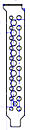 SLOT 1-004-000-002 Slotblech. Stahl 1 mm Oberfläche matt Gelasert