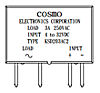 KSD203AC2 Elektronisches Lastrelais Z-Version 4-32 VDC 250 V 3 A SIP4