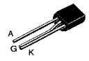 P0102AB Thyristor mit sensitivem Gate 100 V Gehäuse RD26