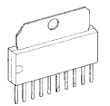 TA7288P DC Moter Driver HSIP10-P2 54