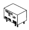 FRS1HS 12VDC Subminiature SPDT Power Relay 3A 12VDC Fabrikat FIC