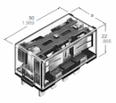 SP2L 24V Power Relays 2 Spulen bistabil