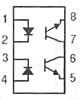PC829 Optokoppler Sharp = PC829H (RoHS)