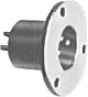 XLR 184 XLR-Flanschstecker 3 pol.