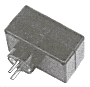 SG 5721 GSW Schutzkontakt-Steckergehäuse Schutzklasse I LxBxH 85x55x44mm geschlossen schwarz