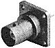 UG 290/U (RoHS) BNC-Einbaubuchse mit Flansch Lötanschluss 50 Ohm