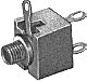 EBV 35 Klinkeneinbaubuchse 3.5 mm Mono mit Schalter