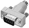 COM 817 PS 2 Mouse-Adapter Buchgse 6-pol Mini- DIN auf Buchse 9-pol SUB-D