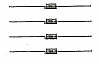 BY228 Damperdiode TV 1500V 1 5A Kunststoffgehäuse DO41