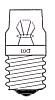 143070200 Sockel E 14 Röhrenlampe 220V 0.014A 3W DxL 14 x 30 mm