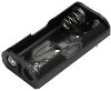 2X UM3P Batteriehalter 2 x Mignon Anschluss Printanschluss Abmessungen ca. 57x30x15 mm