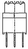 F 32 F3L B+Z Federl."F" z+b 32-pol Lötöse GK2