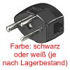 TA 1 AR Telefonadapter Arabien 3 pin Steckerseite Arabia 3 pin-Plug Buchsenseite Western 6/4