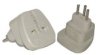 739.001 KSW Reiseadapter 3-polig Steckerseite Schweiz 10 A Buchsenseite Universal passend für alle