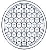 00122511 Reflektor 20DskZSB DxH 20 x 6.4 mm Befestigung mit Selbstklebefolie auch für polarisiertes