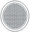 02292511 Reflektor 45DskZSB DxH 46.5 x 7 mm Befestigung mit selbstklebefolie Auch für polarisiertes