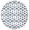 01042511 Reflektor 82DFskSW4ZSB DxH 82 x 9 mm Befestigung mit Selbstklebefolie Auch für polarisiertes