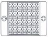 00152511 Reflektor 50x50LHFZSB BxHxD 51.5 x 72 x 8.7 mm schraubbar