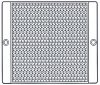 01082511 Reflektor 100x100LHFZSB BxHxD 99.35 x 122 x 3.4 mm schraubbar