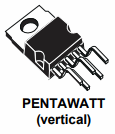 VN20AN Intelligente Leistungstransistoren Gehäuse PENTAWATT vertical