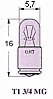 131403 Pilot-Stecklampen Sockel MG 5.7s/9 14 V 80 mA